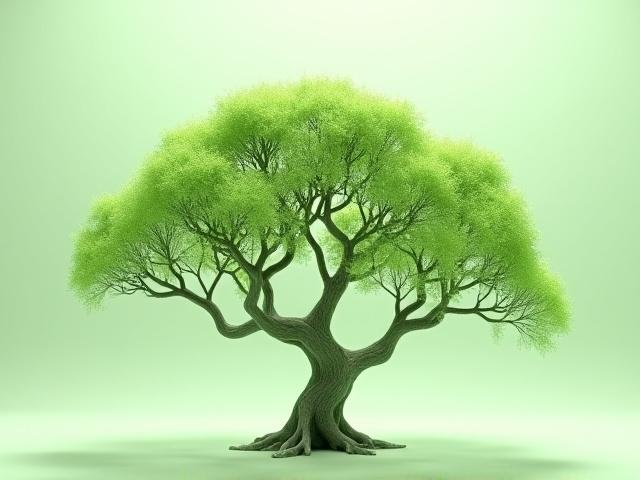 L-Systemによる植物の成長